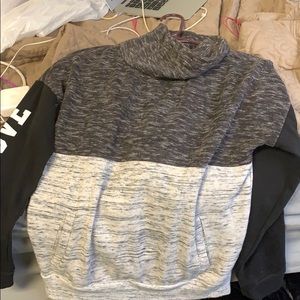 Hoodie without a hood